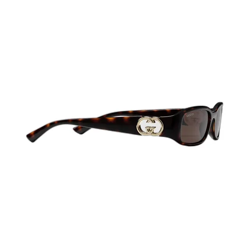 Rectangular frame sunglasses