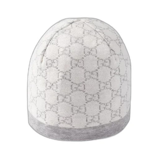 Baby GG pattern wool hat
