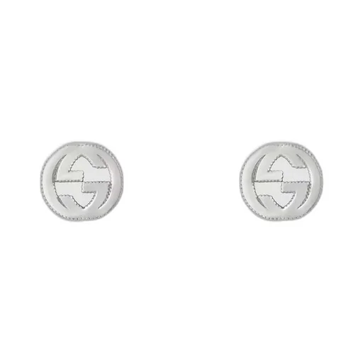 Gucci Interlocking earrings in  silver