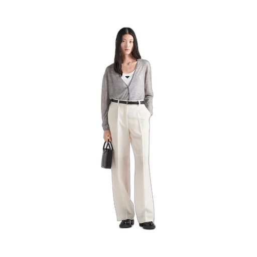Cashmere and silk cardigan