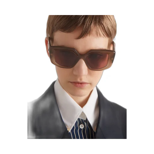 Sunglasses with the Prada logo