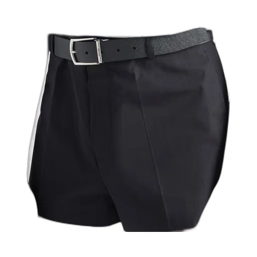 Reversible Saffiano and leather belt
