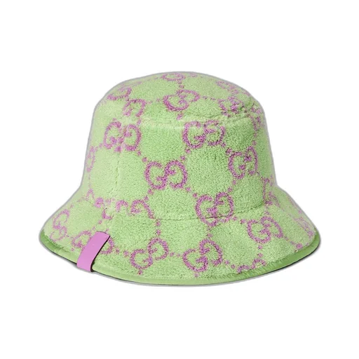 GG terrycloth jacquard bucket hat