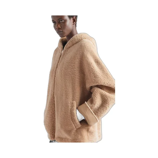 Nappa shearling jacket