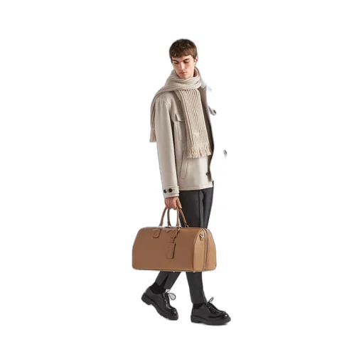 Saffiano Leather Travel Bag