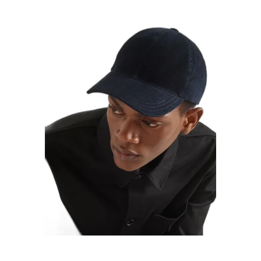 Corduroy baseball cap