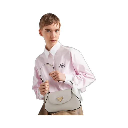 Small leather shoulder bag