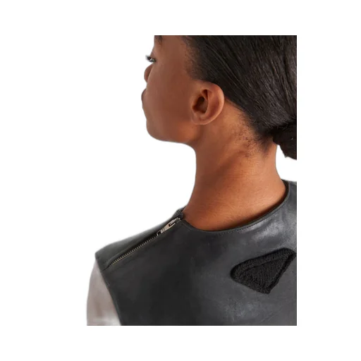 Leather dress