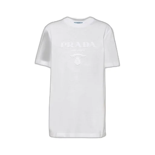 Embroidered jersey T-shirt