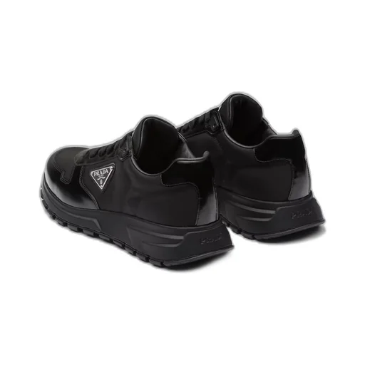 Prada Re-Nylon and brushed leather sneakers