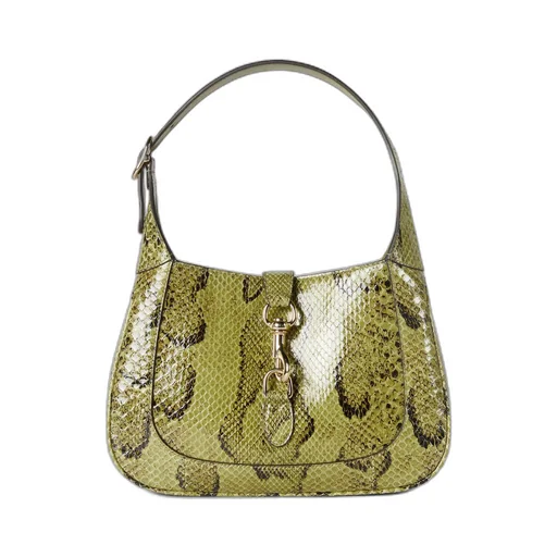 Gucci Jackie python shoulder bag
