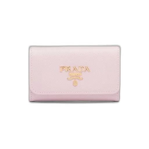 Saffiano leather key case