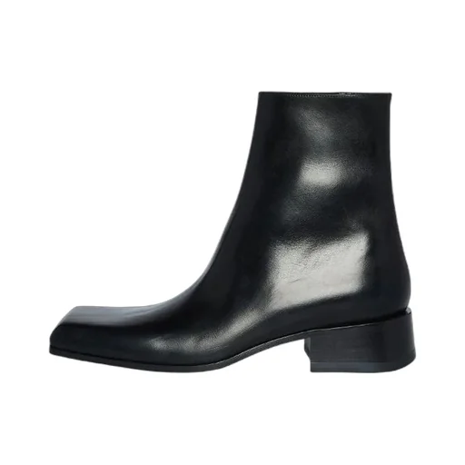 Square Toe Ankle Boot