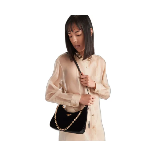 Prada Re-Edition velvet mini-bag