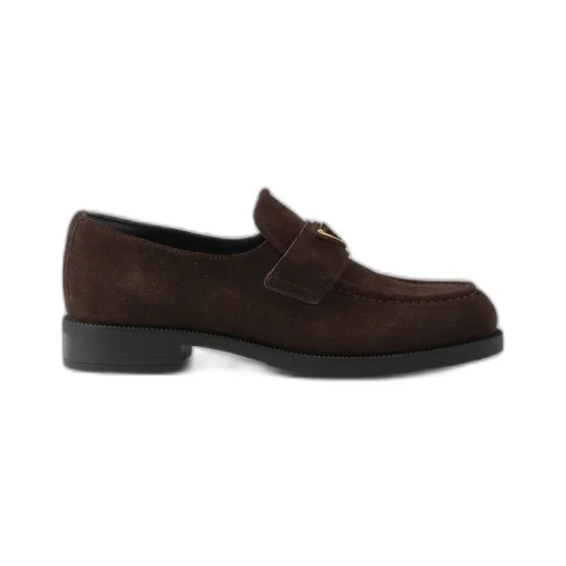 Suede loafers