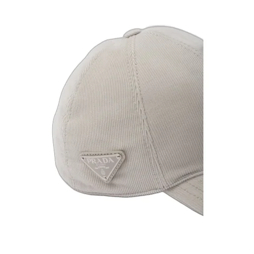 Corduroy baseball cap