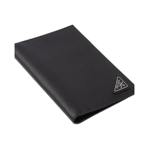 Saffiano leather passport holder