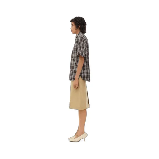 Checked Cotton Shirt