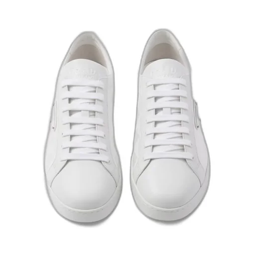 Leather and Re-Nylon sneakers