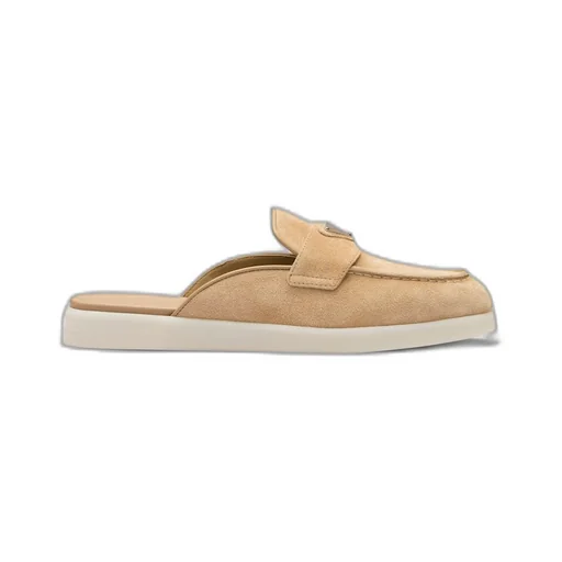 Suede mules