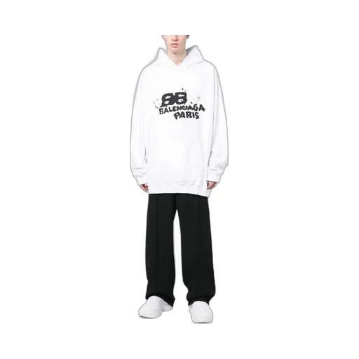 Hand-Drawn BB Icon Hoodie Large Fit