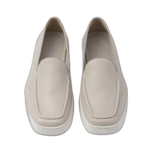 Leather loafers