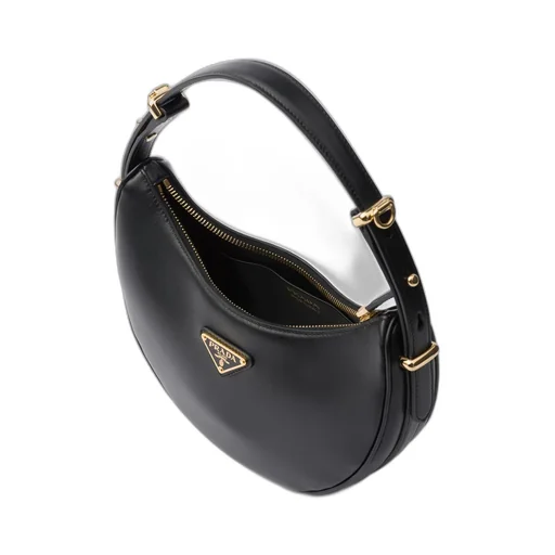 Prada Arqué leather shoulder bag