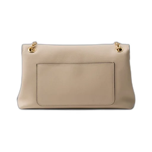 Medium leather shoulder bag