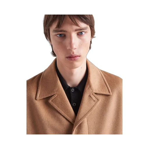 Camel-hair coat