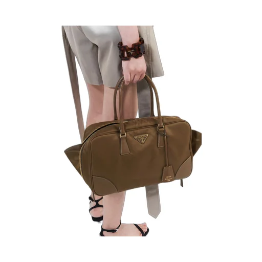 Prada Re-Edition 1978 large Re-Nylon and Saffiano leather two-handle bag