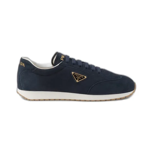 Suede sneakers