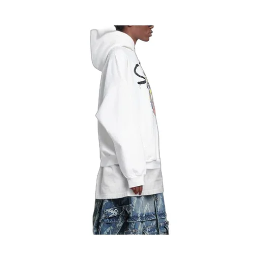 Balenciaga x THE SIMPSONS Cotton Hoodie Wide Fit