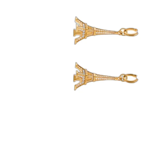 Paris Souvenir Eiffel Earrings