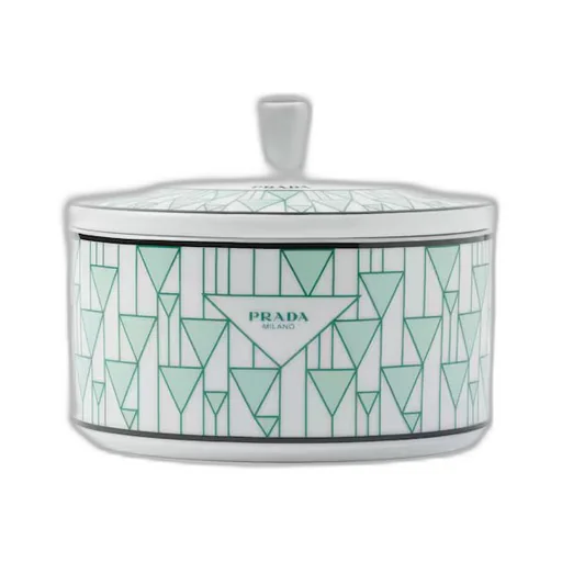 Porcelain box - Vienna Green