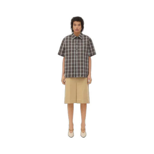 Checked Cotton Shirt