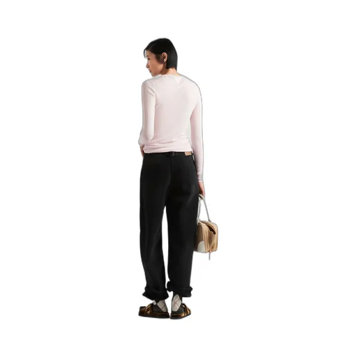 Cashmere and silk crew-neck sweater