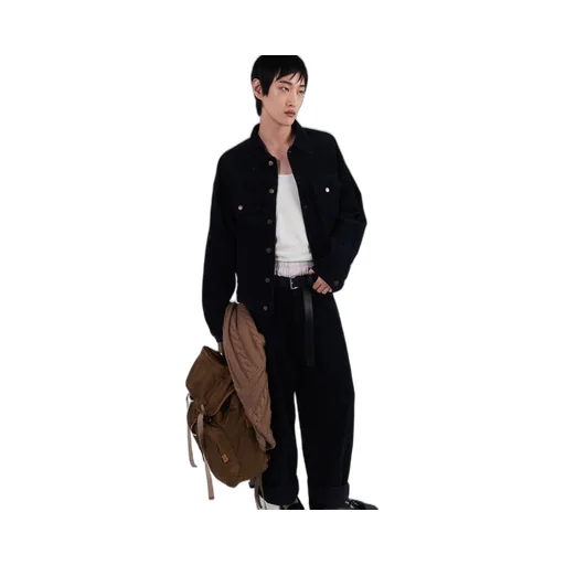 Corduroy blouson jacket