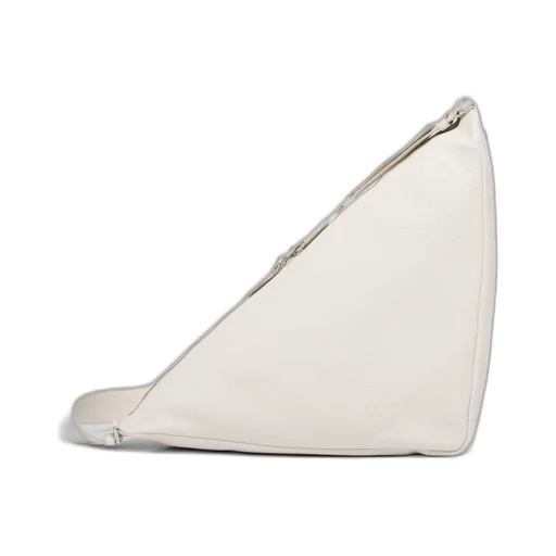 Large leather Prada Triangle bag
