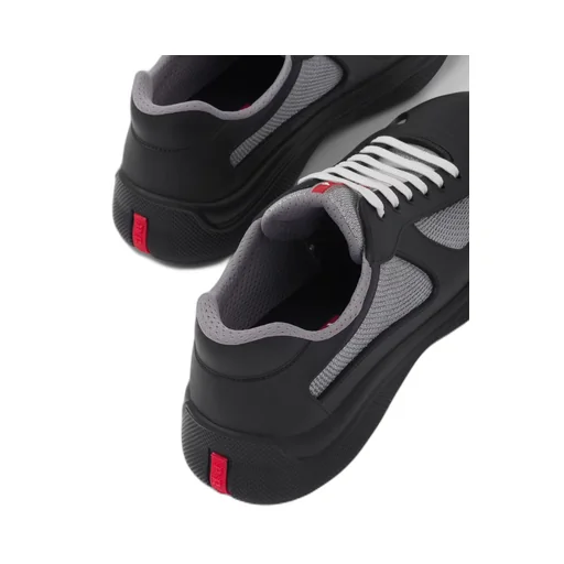 Prada America's Cup Soft rubber and bike fabric sneakers