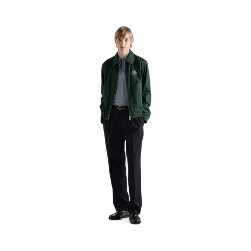 Cotton blend blouson jacket