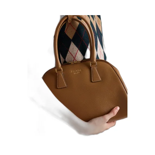 Medium Saffiano leather bag