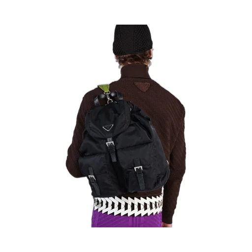 Re-Nylon turtleneck sweater