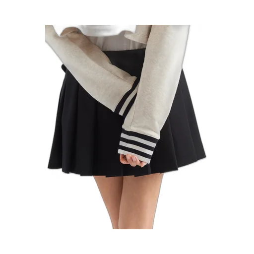 Oversized cotton fleece sweatshirt