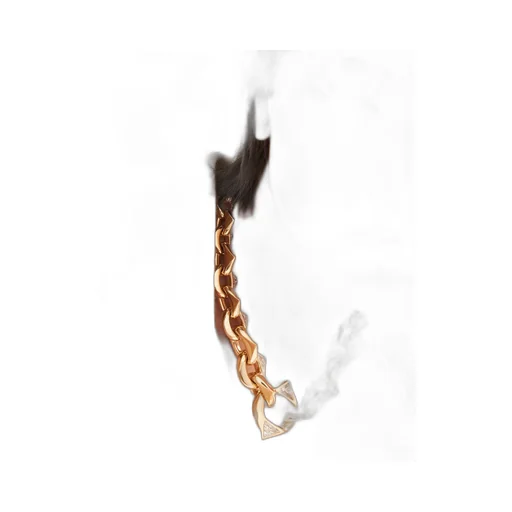 Eternal Gold chain necklace in yellow gold and laboratory-grown diamonds