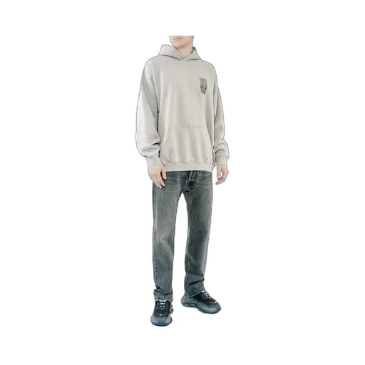 Barcode Cotton Hoodie