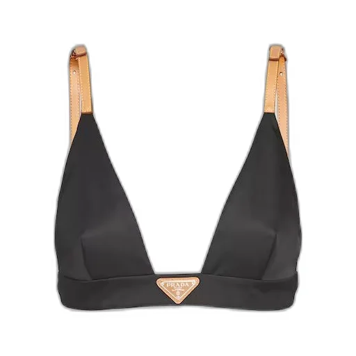 Re-Nylon triangle bra