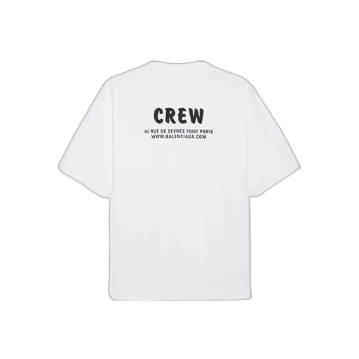 Crew Alphabet Printing T-Shirt