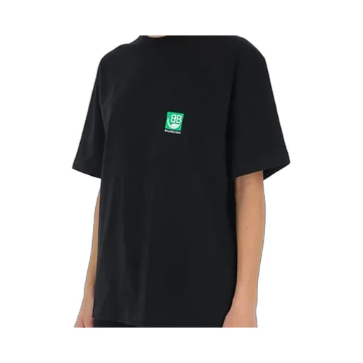 B Environmental Friendly Green Alphabet Logo Printing T-Shirt
