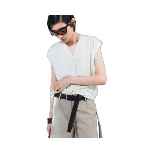 Cashmere vest