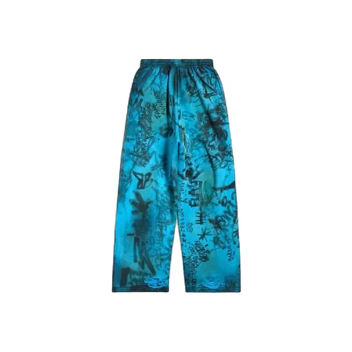Skater Graffiti Baggy Sweatpants